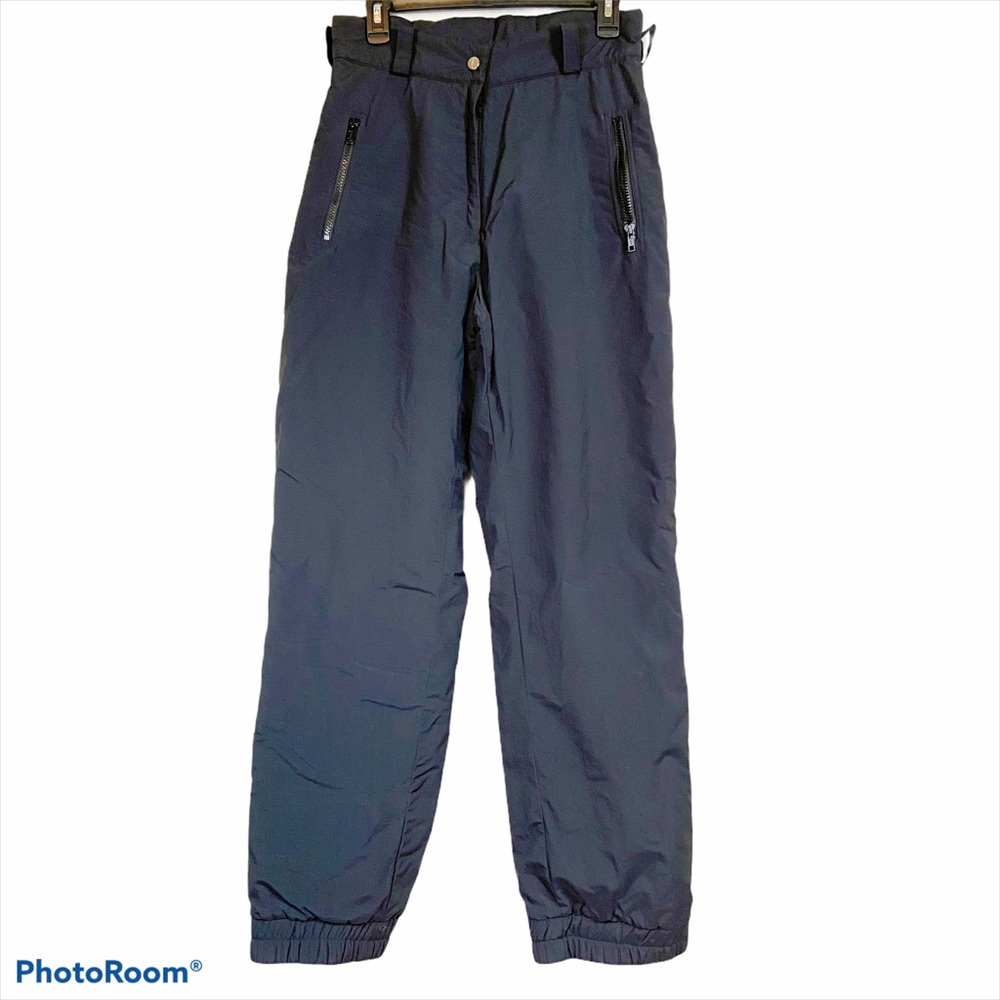Vintage Tyrolia black snow ski pants
